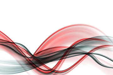 Fototapete - Abstract elegant wave background design with space for your text