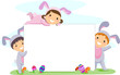 © BNP Design Studio - Easter Bunny Banner