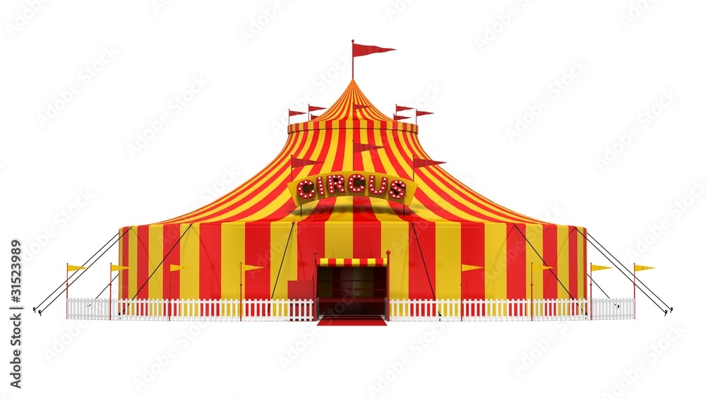 Cirque Chapitreau Britains – Bois, Tissus, Piste, Vintage