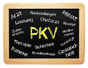 Sticker - Private Kranken Versicherung oder PKV