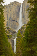 Upper And Lower Yosemite Falls