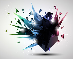 Poster - Modern Geometric Banner.
