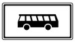 Zusatzzeichen Bus Führerscheinklasse D