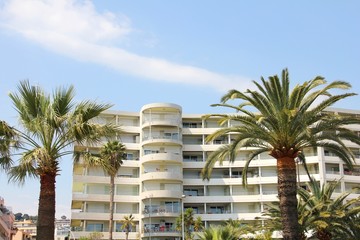 Wall Mural - Modern building in Nice, French Riviera