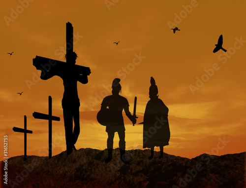 Obraz Dibond Crucifixion