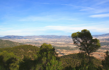 Wall Mural - Foia de Castalla desde Maigmó Alicante