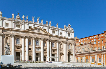 Wall Mural - Vatican. St. Peter's cathedral