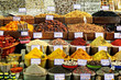 Spices on display on sale at market 