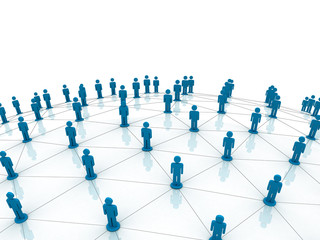 Aufkleber - Social Network