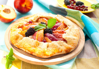 Poster - fruit galette