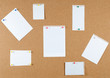 © Vladimir Voronin - collection of note papers on corkboard