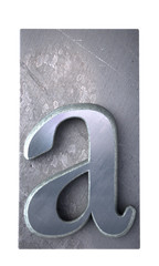 Poster - typescript a letter