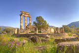 Fototapeta  - The tholos of the sanctuary of Athena Pronaia at Delphi,Greece