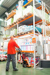 © Kadmy - worker distribution in warehouse with forklift