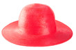 © PerfectLazybones - Woman`s summer red straw hat isolated on white background