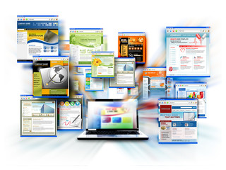 internet website computer laptop