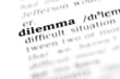 dilemma (the dictionary project)