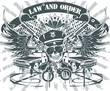 Law and Order Emblem