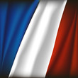 french flag vector illustration