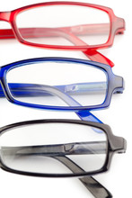 Black Red And Blue Glasses