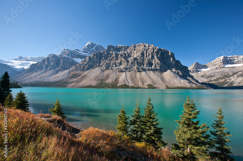 Dekoracja na wymiar beatiful-bow-lake-alberta-kanada