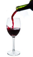 red wine glass