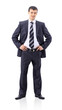 © ASDF - businessman isolated on white bacground