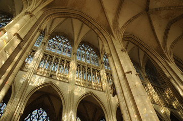 Wall Mural - abbatiale Saint-Ouen à Rouen en Normandie