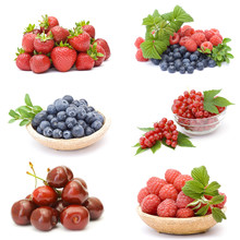 Collection Of Fresh Fruits