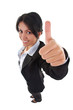 © Viorel Sima - woman giving thumbs up sign