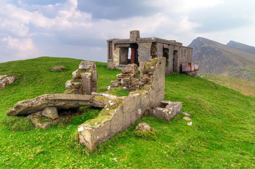 Empty mountain house on Achill Island, Co. Mayo - Ireland