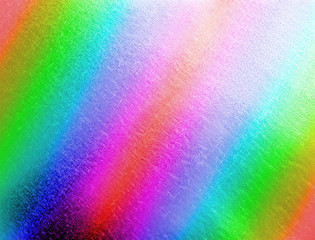 Wall Mural - abstract metal background, disco rainbow texture closeup
