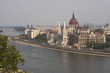 Budapeszt - widok Parlamentu ze Wzgórza Zamkowego