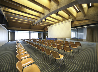 Wall Mural - interior of a conference hall
