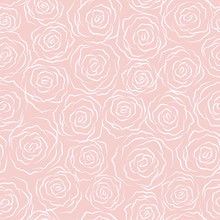 Seamless Abstract Background With Roses