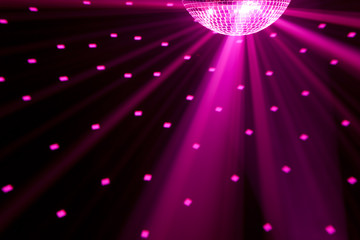 Wall Mural - party lights background