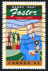 Sticker - postage stamp