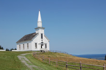 White Church In Canada