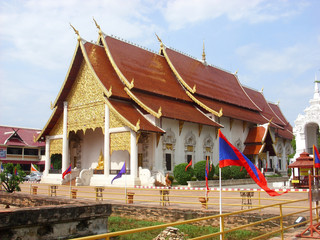 Chediluang Viraviharn Buddhist Temple, Chiangmai, Thailand