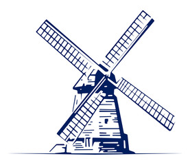 mill emblem