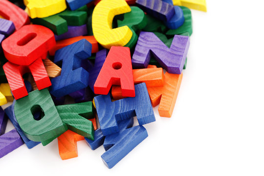 wooden letters