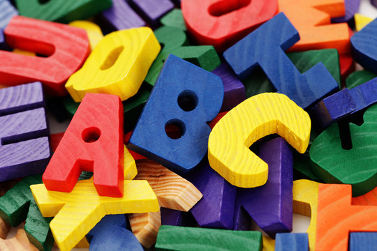 wooden letters