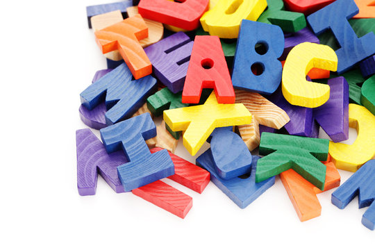 wooden letters