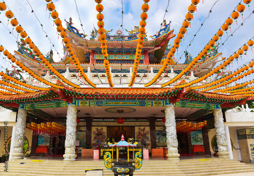 Thean Hou Temple at Kuala Lumpur Malaysia Poster