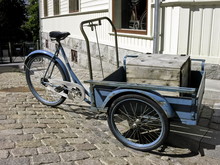 Old Norwegian Traditional Tricycle