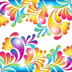 Aufkleber - Abstract background composition with arch drops.