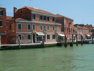 Wall Mural - View of Canal Grande di Murano, Venice, Italy