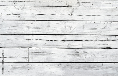 Naklejka dekoracyjna Weathered white wood