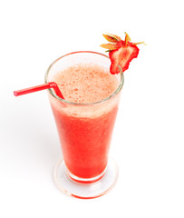 Canvas Print - Strawberry smoothie