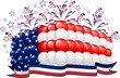 American flag balloon 1